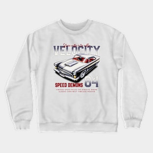 Classic Car Lover Speed Crewneck Sweatshirt